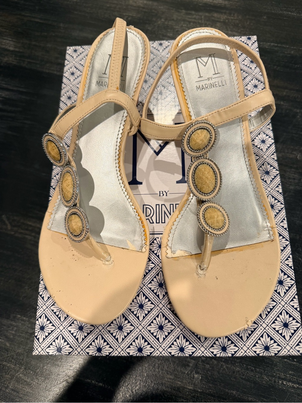 M by Marinelli Jeweled Sandal